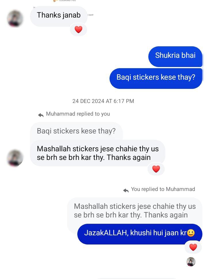 Client feedback 6